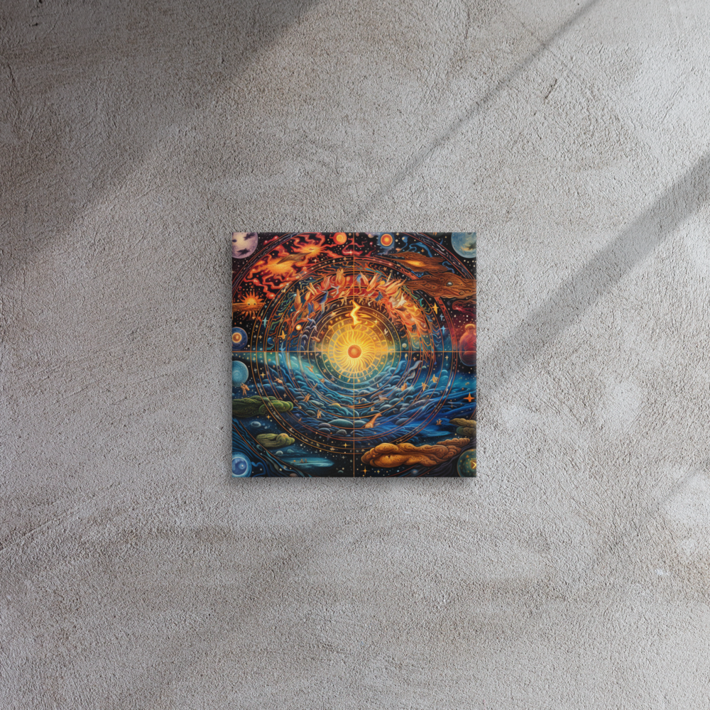 Fantastical Chart  1 | Thin canvas