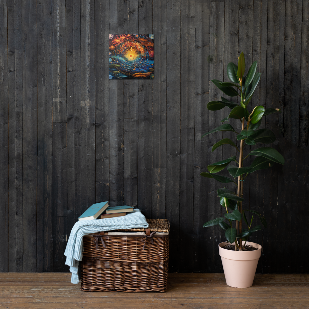 Fantastical Chart  1 | Thin canvas