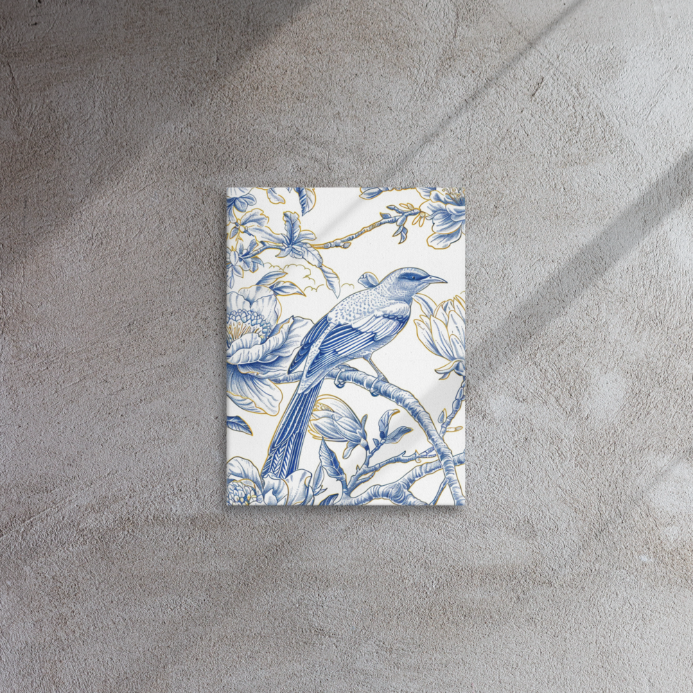 French Bird Chinoiserie 2 Thin canvas