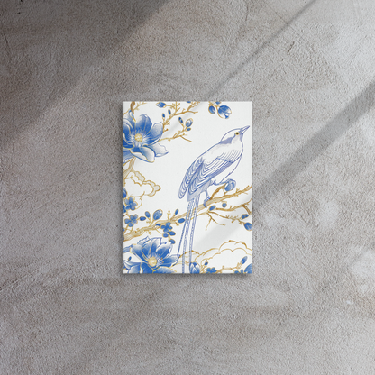 French Bird Chinoiserie 3 Thin canvas