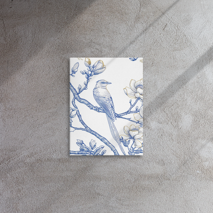 French Bird Chinoiserie 5 Thin canvas