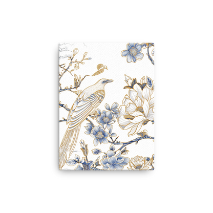 French Bird Chinoiserie 8 Thin canvas