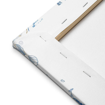 French Bird Chinoiserie 7 Thin canvas